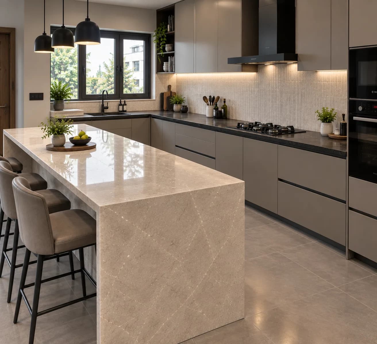 Granalt tiles by Orientbell