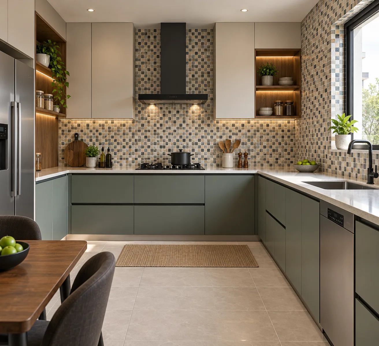 Mosaic tiles